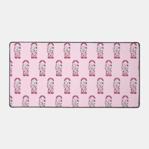 "Eating Treats for Two" Pregnant Halloween Ghost Desk Mat
