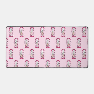"Eating Treats for Two" Pregnant Halloween Ghost Desk Mat