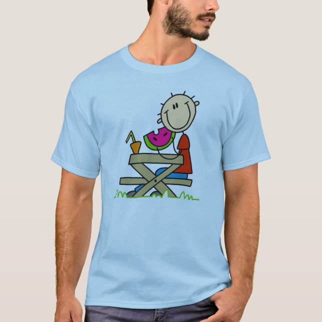 Eating Watermelon T-Shirt (Front)