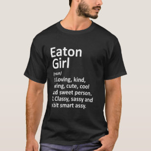 Eaton Girl Co Colorado Funny City Home Roots T-Shirt