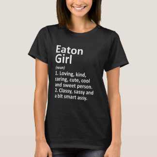 Eaton Girl Co Colorado Funny City Home Roots T-Shirt