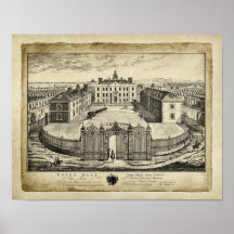 Eaton Hall English Country House Print 1 