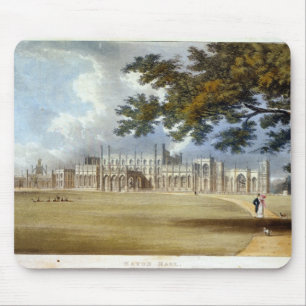 Eaton Hall, Entrance Front, from Ackermann's 'Repo Mouse Mat