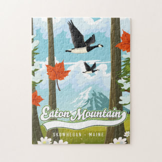 Eaton Mountain Skowhegan, Maine Jigsaw Puzzle