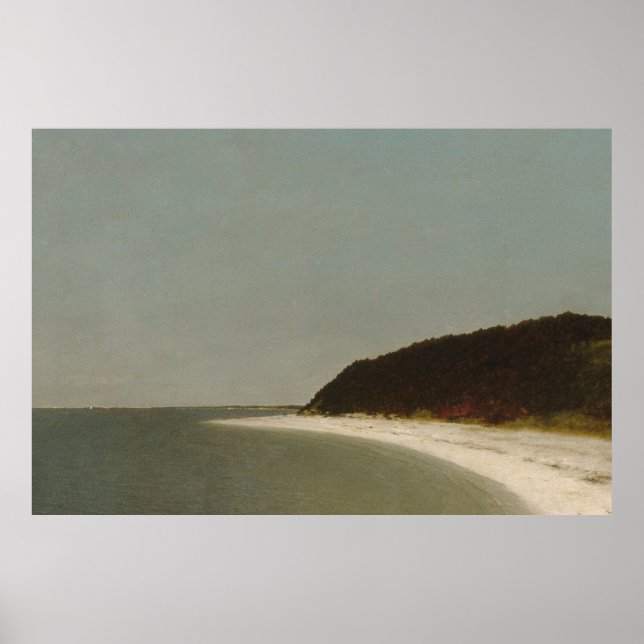 Eaton's Neck, Long Island | John Frederick Kensett Poster (Front)