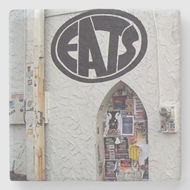 Eats, Eats Atlanta, Eats  Stone Coaster (Front)