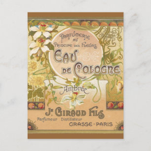Eau de Cologne Ambree Postcard