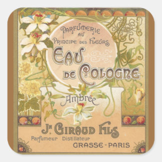 Eau de Cologne Ambree Stickers