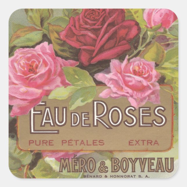 Eau de Roses Stickers (Front)