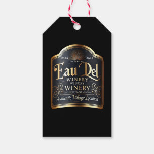 Eau Del, Wein vom Münchner Süden, Dorflage (Humor) Gift Tags