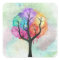 eautiful Tree Pastel Colors Abstract Oil Painting