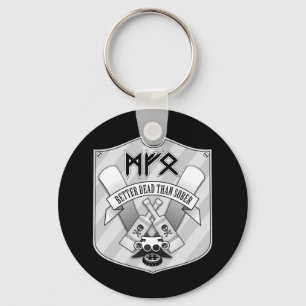 EB - Metal Shield Keyring