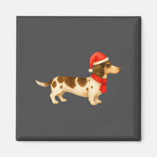 Ebald Christmas Dachshund E Funny Doxie Dog Mom Magnet