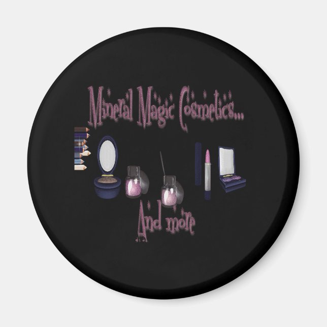 ebaystore front bannerfor etsy, MineralMagicCos... Magnet (Front)