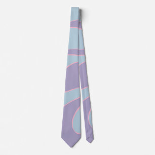Ebb and Flow 2 in Pink, Lilac, and Blue Tie