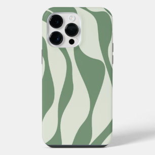 Ebb and Flow 4 in Green iPhone 14 Pro Max Case