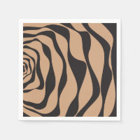 Ebb and Flow 4 in Tan and Black