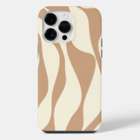 Ebb and Flow 4 in Tan and Cream