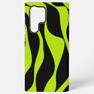 Ebb and Flow 4 - Lime Green Samsung Galaxy Case