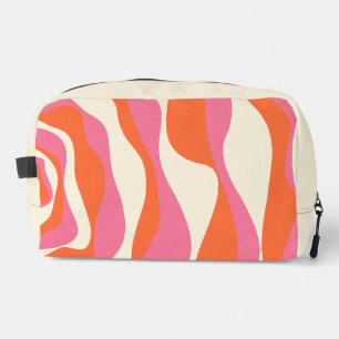 Ebb and Flow 4 - Pink, Orange and Cream Dopp Kit