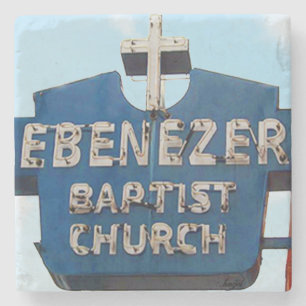 Ebenezer Baptist Church Atlanta, Ebenezer Baptist  Stone Coaster