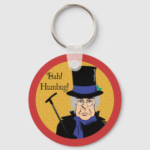 Ebenezer Scrooge Bah! Humbug! Key Ring