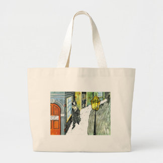 Ebenezer Scrooge Large Tote Bag