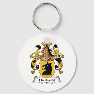 Eberhardt Family Crest Key Ring