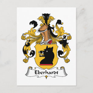 Eberhardt Family Crest Postcard