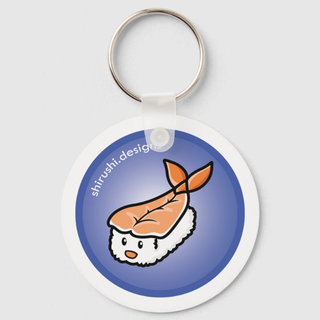 Ebi Sushi Key Ring (Front)