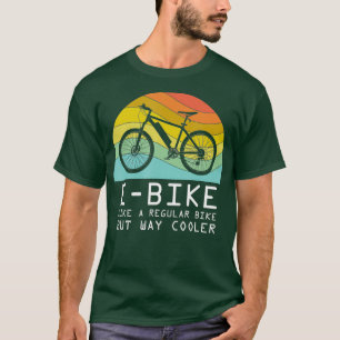 EBike Bicycle Cool Electric Bike Battery Motor T-Shirt