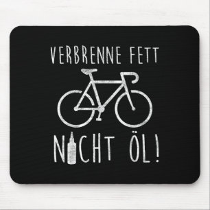 Ebike Cyclist Bicycle Commuter Environmental Prote Mouse Mat