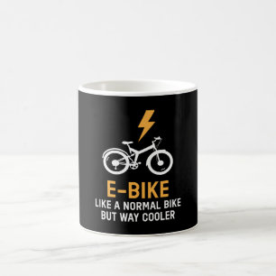 EBike Like A Normal Bike Cooler E Bike Coffee Mug