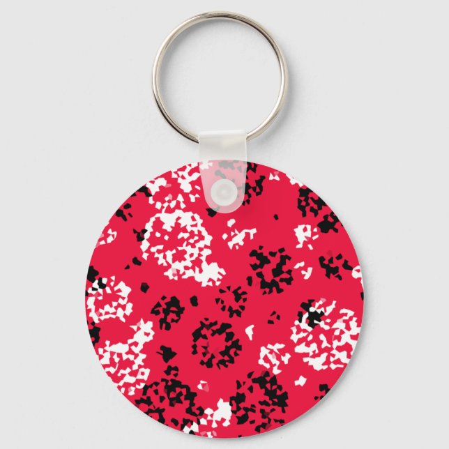Ebira - Abstract design Key Ring (Front)