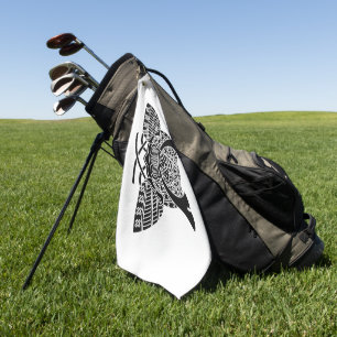 Ebira helmet golf towel