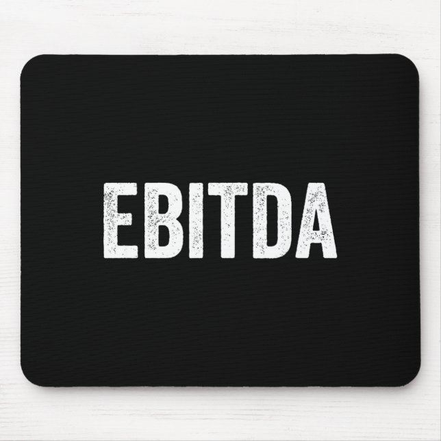 Ebitda bookkeeper accountant  mouse mat (Front)