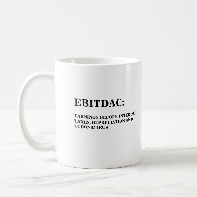EBITDAC FINANCIAL ACCOUNTING COFFEE MUG (Left)
