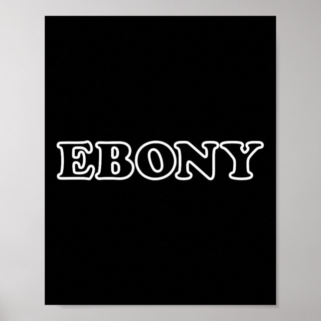 Ebony And Ivory Costume For Couples Halloween Adul Poster (Front)