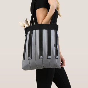 Ebony and Ivory  Tote Bag