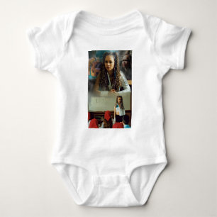Ebony before the virus baby bodysuit