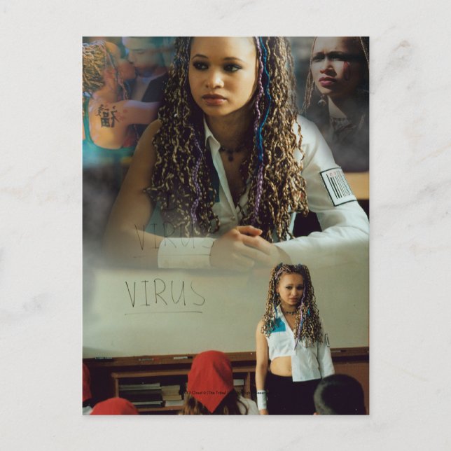 Ebony before the virus postcard (Front)