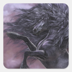 Ebony Fire Stickers