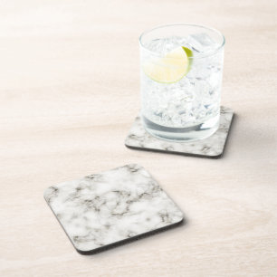 Ebony Ivory marble Coaster