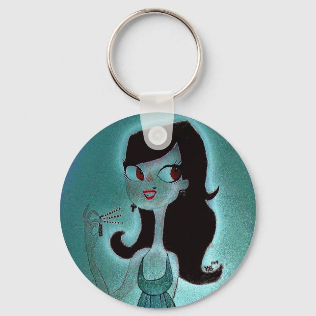 Ebony Key Ring (Front)