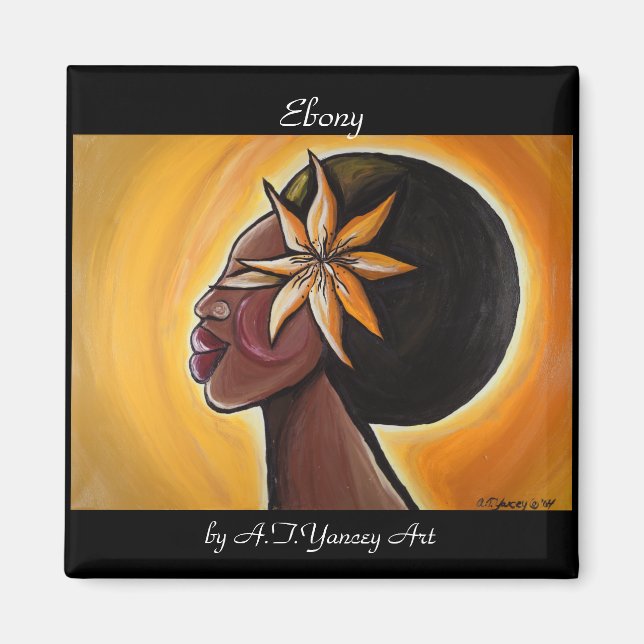 Ebony Magnet (Front)