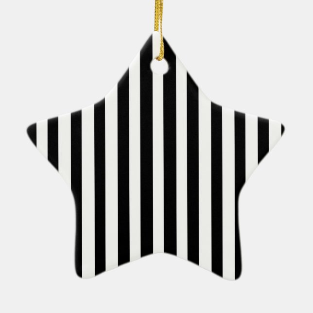 Ebony Snow Ceramic Tree Decoration (Back)