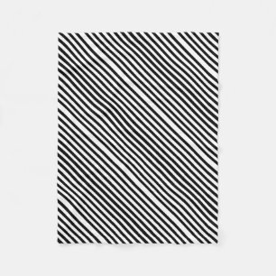 Ebony Snow Fleece Blanket