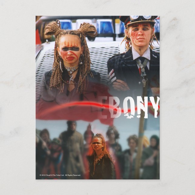 Ebony The Tribe Postcard (Front)