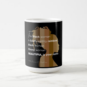 Ebony woman, Coffee Mug