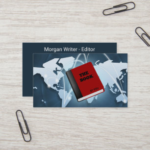 eBook World Connection Ghostwriter Author, ZSSG Business Card